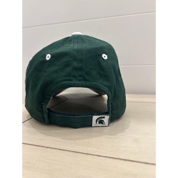 Michigan State University Baseball Cap Spartans Hat Embroidered Logo Adjustable - Picture 4 of 9